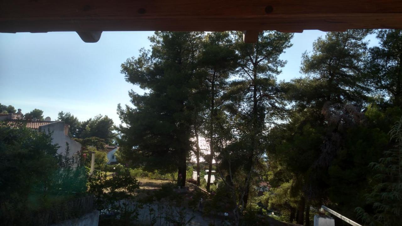 2-Bed Maisonette In Pine Forest, 250M From Beach Between Skala Fourka And Siviri Villa Skala Fourkas Luaran gambar